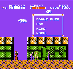 Zelda II: Adventure of Link Lsung