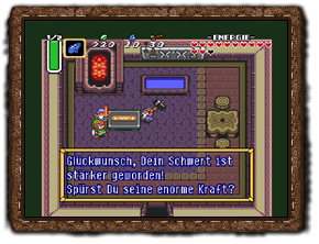A Link to the Past Geh�rtetes Masterschwert