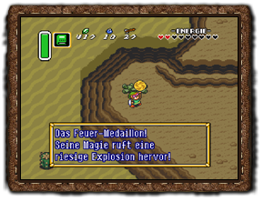 A Link to the Past Feuermedaillon