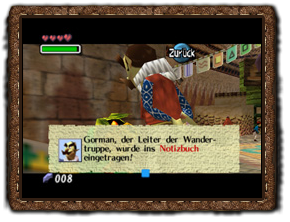 Majora's Mask Notizbuch der Bomber