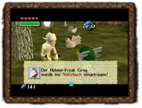 Majora's Mask Notizbuch der Bomber