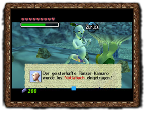 Majora's Mask Notizbuch der Bomber