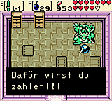 Oracle of Seasons Moblin versunkene Stadt