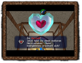 Ocarina of Time Herzteile