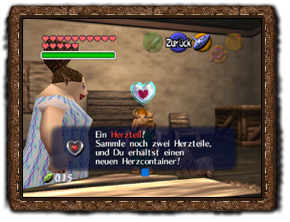 Ocarina of Time Herzteile