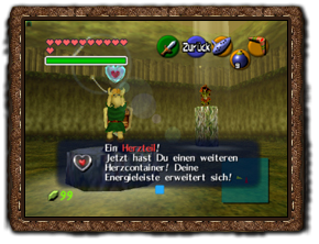 Ocarina of Time Herzteile