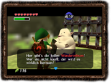 Ocarina of Time Wundererbse Dialog
