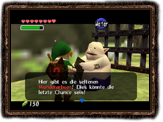 Ocarina of Time Wundererbse Dialog