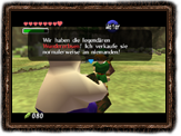 Ocarina of Time Wundererbse Dialog