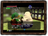 Ocarina of Time Wundererbse Dialog