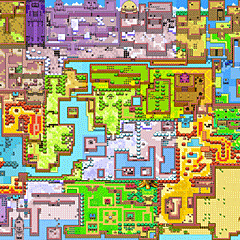 Oracle of Seasons Oberwelt Karte