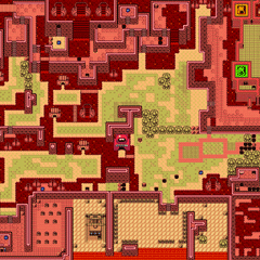 Oracle of Seasons Oberwelt Karte