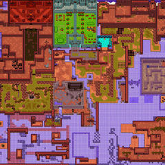 Oracle of Seasons Oberwelt Karte