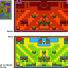 Oracle of Seasons Oberwelt Karte