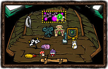 Dachkammer Rubin-Items