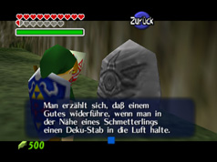 Ocarina of Time Mythenstein
