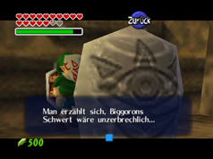 Ocarina of Time Mythenstein