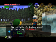 Ocarina of Time Goldne Schuppe