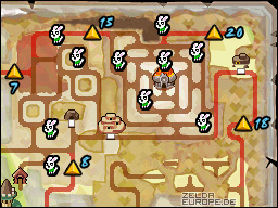 Spirit Tracks Hasensuche Karte