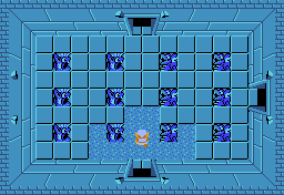The Legend of Zelda Dungeon Karte